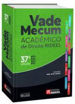 Vade Mecum Acadêmico de Direito Rideel - (brinde planner) Vade Mecum Acadêmico de Direito Rideel - (brinde planner)