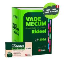 Vade Mecum Acadêmico Direito Rideel 38ª Edição 2024 - Editora Rideel