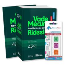 Vade Mecum Acadêmico Direito Rideel 42ª Edição 2026 + Etiquetas Marca Fácil - Editora Rideel