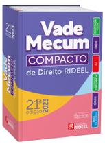 Vade Mecum Compacto de Direito Rideel - 21ª Edição - RIDEEL EDITORA ( BICHO ESPERTO ) Vade Mecum Compacto de Direito Rideel - 21ª Edição - RIDEEL EDITORA ( BICHO ESPERTO )