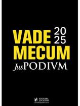 Vade mecum juspodivm - tradicional - capa preta - 2025