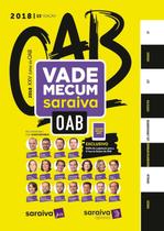 Vade Mecum OAB Saraiva - 15ª Edição (2018)