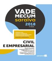 Vade Mecum Saraiva 2018 - Civil E Empresarial - 02 Ed