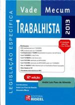 Vade Mecum Trabalhista - Série Legislação Específica - RIDEEL OAB