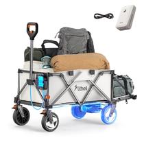 Vagão elétrico LithEli 200L 136 kg, todo-o-terreno, alimentado por bateria