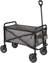 Vagão utilitário Amazon Basics dobrável dobrável para serviços pesados Vagão utilitário Amazon Basics dobrável dobrável para serviços pesados