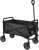 Vagão utilitário Amazon Basics dobrável dobrável preto Vagão utilitário Amazon Basics dobrável dobrável preto