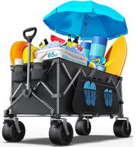 Vagão utilitário dobrável everyfun Pro, com capacidade de 200 kg, dobrável Vagão utilitário dobrável everyfun Pro, com capacidade de 200 kg, dobrável