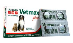 (val 30/06/2024) vetmax plus 4 comprimidos