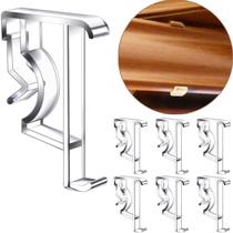 Valance Clips lofrcin 5cm transparente para persianas de madeira ou madeira sintética Valance Clips lofrcin 5cm transparente para persianas de madeira ou madeira sintética