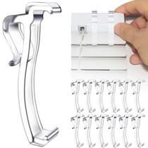 Valance Clips Takngjd de plástico transparente de 2,5 cm para persianas horizontais
