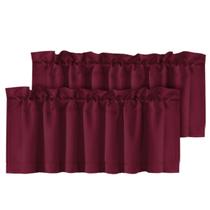Valances H.VERSAILTEX Blackout para Windows 52x46cm Borgonha