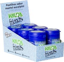 Valda Friends Pastilhas com Sabor Menta Caixa Com 6 Potes 50g Cada