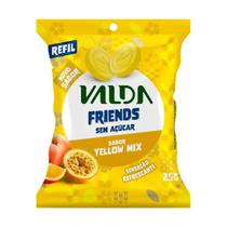 Valda Friends Sem Açúcar Yellow Mix Pastilhas 25g