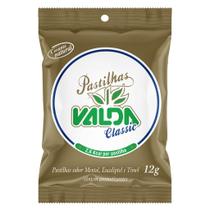 VALDA PASTILHA CLASSIC MENTOL SACHE 12G - Alívio para Garganta