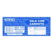 Vale c/ canhoto 50fls c/20 ref 6756-1 - São Domingos