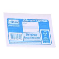 Vale Sem Canhoto 50 Folhas TILIBRA