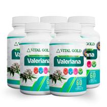 VALERIANA - 500mg (60 Cápsulas) VITAL GOLD VALERIANA - 500mg (60 Cápsulas) VITAL GOLD