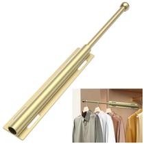 Valet Rod Supforce Closet Puxe 30 libras de carga de alumínio 30 cm Valet Rod Supforce Closet Puxe 30 libras de carga de alumínio 30 cm