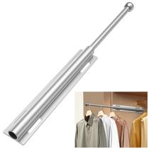Valet Rod Supforce Closet Puxe 30 libras de carga de alumínio 30 cm
