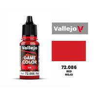 Vallejo Game Color Ink Red 72.086 Rojo Tinta Vermelha Pintura de Miniaturas