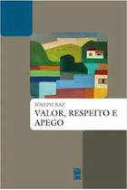 Valor, respeito e apego