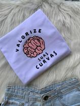 Valorize Suas Curvas - Branco M