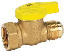 Valve Homewerks VGV1LHR3B Válvula de esfera de gás de latão 1/2"