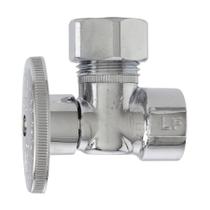 Valve Plumb Pak PP51-1PCLF Ângulo de rotação 1/4 1/2" cromado Valve Plumb Pak PP51-1PCLF Ângulo de rotação 1/4 1/2" cromado