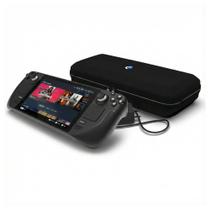 Valve Steam Deck Console Portátil 64GB eMMC RAM 16GB LPDDR5 Slot MicroSD - Preto
