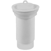 Válvula 1.1/4" Branca para Tanques e Lavatórios Astra