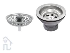 Válvula 3 1/2 em Aço Inox Tramontina Para Pias Cubas e Tanques Válvula 3 1/2 em Aço Inox Tramontina Para Pias Cubas e Tanques