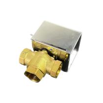 Válvula 3 vias 1" 220V Motorizada Ação ON-OFF Retorno Por Mola ACTZV-325