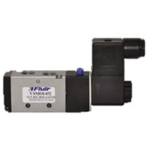 Válvula 3 Vias Fluir 1/4 com Válvula Solenóide Fluir 220v Elétrica