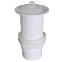 Válvula 40mm Branco para Tanque Saída Roscável VT Astra
