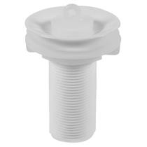 Válvula 7/8" Branca para Lavatório sem Ladrão e sem Unho Astra