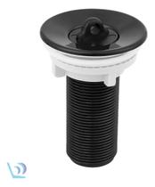 Válvula Abs Preta para Lavatório Banheiro Só Acabamentos 7/8 Válvula Abs Preta para Lavatório Banheiro Só Acabamentos 7/8
