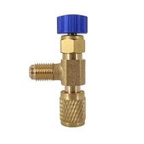 Valvula Acionadora De Gas Shrader Para Gas R22 R134 Conexao 1/4