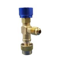 Válvula Acionadora De Schrader Para Gas 1/4x1/4 R22/r134 Válvula Acionadora De Schrader Para Gas 1/4x1/4 R22/r134