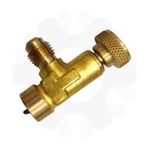 Válvula Acionadora do Gás Lata MP39, R134a, R22, R404a Rosca 1/4" SAE