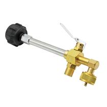 Válvula Adaptadora para Recarga de Propano Flame King Tanque de Camping de 1LB