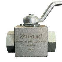 Válvula Alta Pressão Esférica De 2 Vias 1 NPT Aço Hylik Válvula Alta Pressão Esférica De 2 Vias 1 NPT Aço Hylik