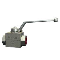 Válvula Alta Pressão Esférica De 2 Vias 3/4 NPT Aço Hylik