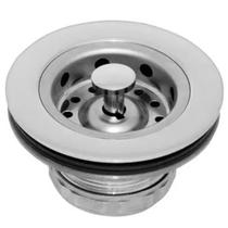 Válvula Americana ABS Escoamento P/ Pia 3.1/2'' Central