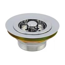 Válvula Americana Cozinha Pia Cuba Aço Inox 3.1/2'' - Olimar