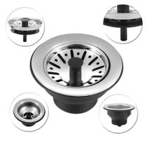 Válvula Americana Para Pias Cubas E Tanques De Inox 3.1/2 Válvula Americana Para Pias Cubas E Tanques De Inox 3.1/2