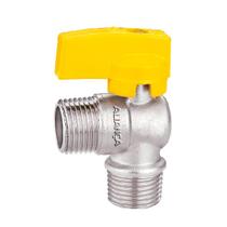 Valvula angular 1/2 macho x 1/2 macho alianca