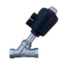 Valvula angular inox 304 atuador termoplastico 3/4" - vya2018it06nftp