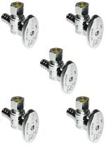 Válvula angular Miiflex Heavy Duty em latão cromado 1/2 PEX B