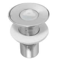 Válvula Banheiro Pia Ralo Lavatório Cuba Abs Cromado 7 8 Acabamento Cromado Brilhante Cor Prateado Alpha Hidrometais